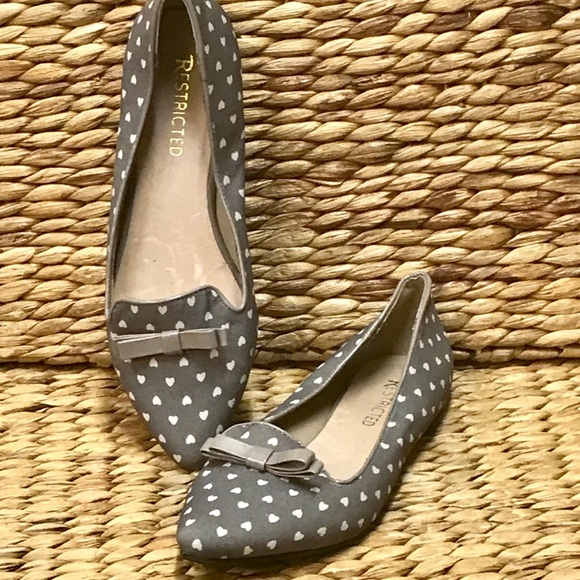 Restricted Shoes - Restricted Heart flats